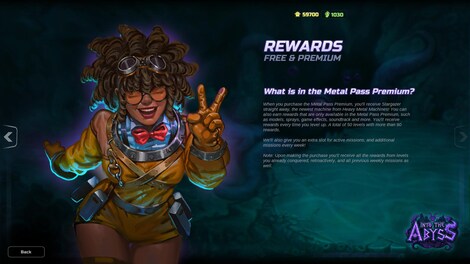 Heavy Metal Machines - Metal Pass Premium Season 3 Steam Key ROW - 6