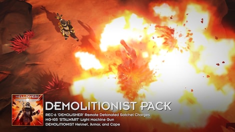 HELLDIVERS - Demolitionist Pack (PC) - Steam Key - GLOBAL - 4