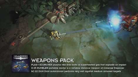 HELLDIVERS - Weapons Pack (PC) - Steam Key - GLOBAL - 4