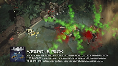 HELLDIVERS - Weapons Pack (PC) - Steam Key - GLOBAL - 6