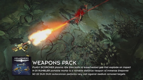 HELLDIVERS - Weapons Pack (PC) - Steam Key - GLOBAL - 5