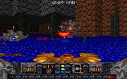 Heretic : Shadow Of The Serpent Riders Sur PC - Big Box - Complet - 1996