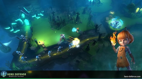 Hero Defense - Haunted Island Steam Key GLOBAL - 11