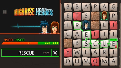 Highrise Heroes: Word Challenge Steam Gift GLOBAL - 6