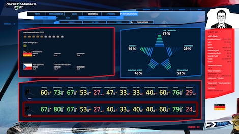 Hockey Manager 20|20 - Steam - Key GLOBAL - 9