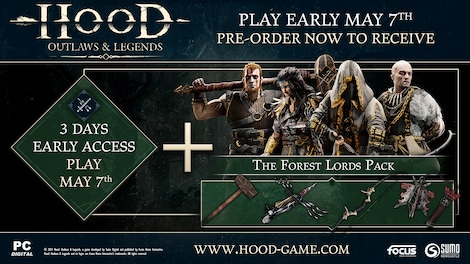 Hood: Outlaws & Legends | Year 1 Edition (PC) - Steam Key - EUROPE - 2