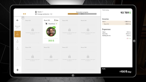 Hotel Renovator (PC) - Steam Account - GLOBAL - 10