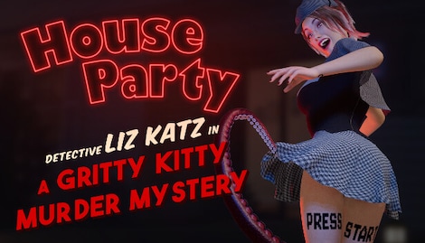 House Party: Detective Liz Katz in a Gritty Kitty Murder Mystery (PC) - Steam Key - EUROPE - 0