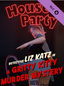 House Party: Detective Liz Katz in a Gritty Kitty Murder Mystery (PC) - Steam Key - GLOBAL - 1
