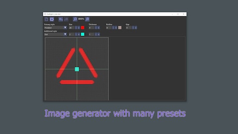 HudSight - custom crosshair overlay (PC) - Steam Key - ROW - 7