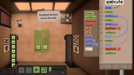 Human Resource Machine (PC) - Steam Key - GLOBAL - 10