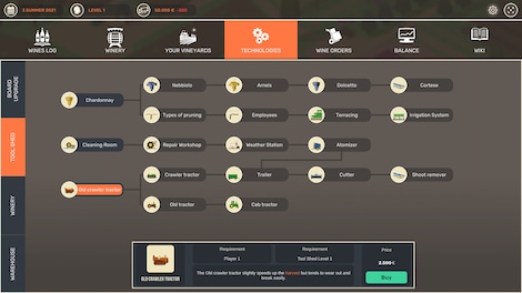 Hundred Days - Winemaking Simulator (PC) - Steam Gift - GLOBAL - 5