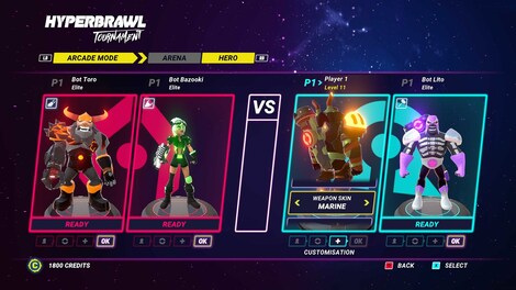 HyperBrawl Tournament (PC) - Steam Key - EUROPE - 7