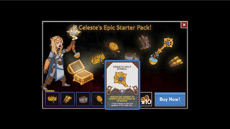 Idle Champions of the Forgotten Realms - Celeste's Starter Pack Steam Key GLOBAL - 0
