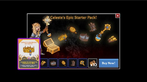 Idle Champions of the Forgotten Realms - Celeste's Starter Pack Steam Key GLOBAL - 6