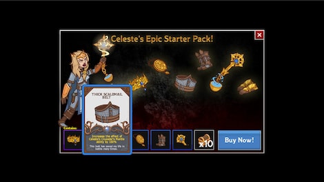 Idle Champions of the Forgotten Realms - Celeste's Starter Pack Steam Key GLOBAL - 4
