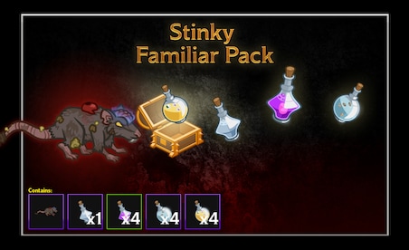 Idle Champions of the Forgotten Realms - Stinky the Cranium Rat Familiar Steam Gift GLOBAL - 0