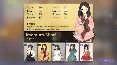 Idol Manager (PC) - Steam Gift - GLOBAL - 7