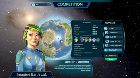 Imagine Earth (PC) - Steam Gift - NORTH AMERICA - 0