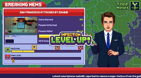 Infectonator 3: Apocalypse (PC) - Steam Key - GLOBAL - 3