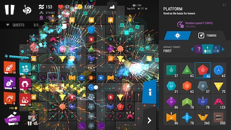 Infinitode 2 - Infinite Tower Defense (PC) - Steam Gift - EUROPE - 4