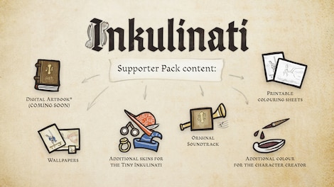 Inkulinati - Supporter Pack (PC) - Steam Key - GLOBAL - 4