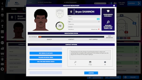 International Basketball Manager 23 (PC) - Steam Key - GLOBAL - 8