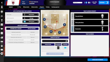 International Basketball Manager 23 (PC) - Steam Key - GLOBAL - 5