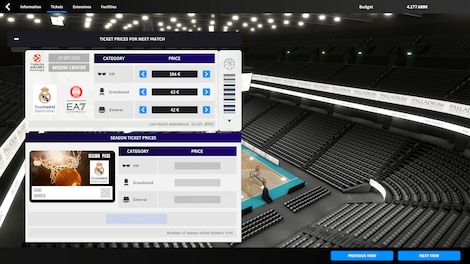 International Basketball Manager 23 (PC) - Steam Key - GLOBAL - 3