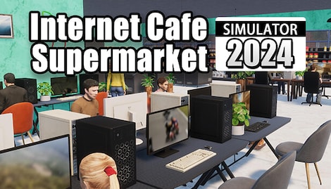 Internet Cafe & Supermarket Simulator 2024 (PC) - Steam Account - GLOBAL - 0