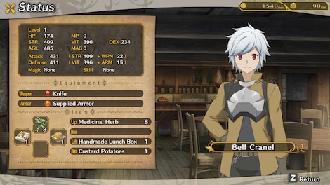 Is It Wrong to Try to Pick Up Girls in a Dungeon? Infinite Combate (PC) - Steam Key - GLOBAL - 8