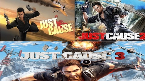 Just Cause 1 + 2 + 3 (PC) - Steam Key - GLOBAL - 0