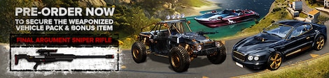 Just Cause 3: Weaponized Vehicle Pack Steam Gift GLOBAL - 0