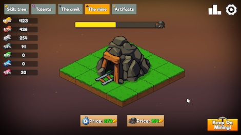 Keep on Mining! (PC) - Steam Account - GLOBAL - 10