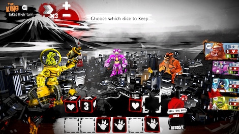 King of Tokyo (PC) - Steam Key - GLOBAL - 11