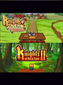 Knights of Pen and Paper I & II Collection Steam Key GLOBAL - 1