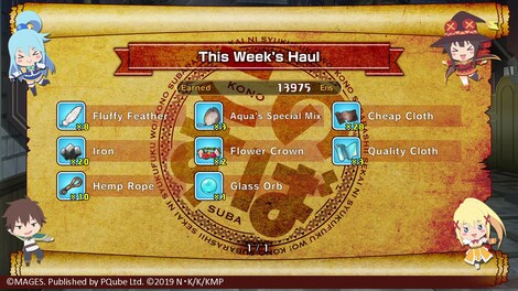 KonoSuba: God's Blessing on this Wonderful World! Love For These Clothes Of Desire! (PC) - Steam Gift - GLOBAL - 5
