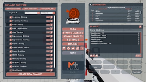KovaaK 2.0: The Meta (PC) - Steam Key - GLOBAL - 6