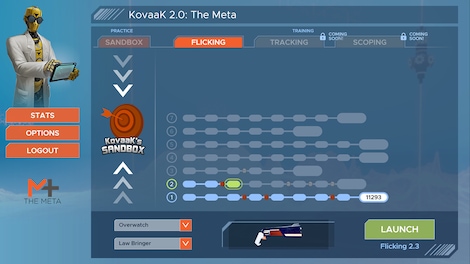 KovaaK 2.0: The Meta (PC) - Steam Key - GLOBAL - 4
