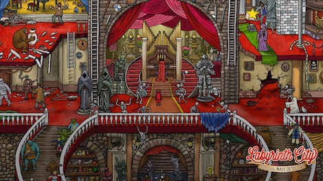 Labyrinth City: Pierre the Maze Detective (PC) - Steam Key - EUROPE - 2