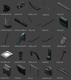 Leadwerks - SciFi Interior Construction Kit Steam Key GLOBAL - 6