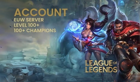 League of Legends Account 100+ Champions EUW server (PC) - League of Legends Account - GLOBAL - 0
