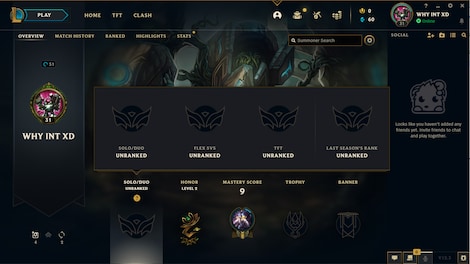 League of Legends Account 21 Champions EUNE server (PC) - League of Legends Account - GLOBAL - 8