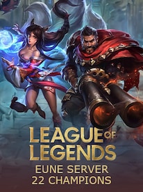 League of Legends Account 22 Champions EUNE server (PC) - League of Legends Account - GLOBAL - 1
