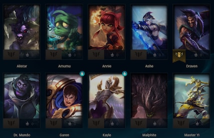 League of Legends Account 22 Champions EUNE server (PC) - League of Legends Account - GLOBAL - 7