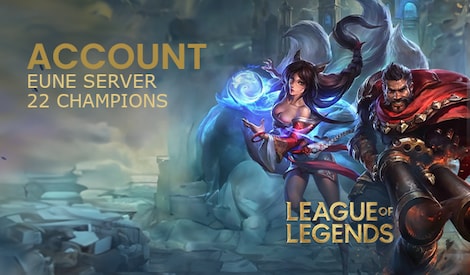 League of Legends Account 22 Champions EUNE server (PC) - League of Legends Account - GLOBAL - 0