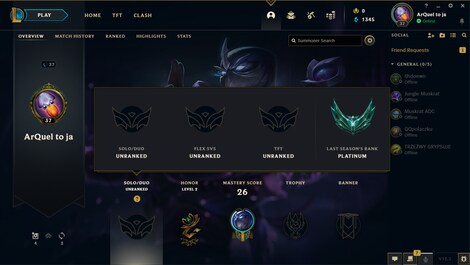League of Legends Account 25 Champions EUNE server (PC) - League of Legends Account - GLOBAL - 10