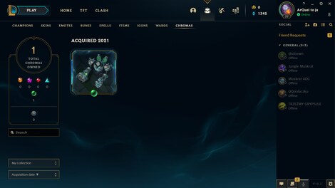 League of Legends Account 25 Champions EUNE server (PC) - League of Legends Account - GLOBAL - 6