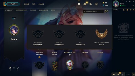 League of Legends Account 27 Champions, 47 lvl EUNE server (PC) - League of Legends Account - GLOBAL - 13