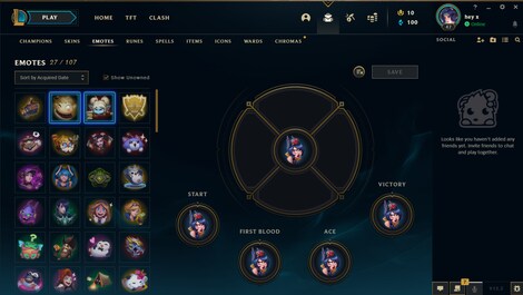 League of Legends Account 27 Champions, 47 lvl EUNE server (PC) - League of Legends Account - GLOBAL - 14